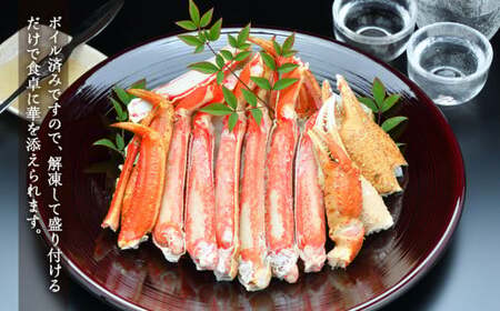 豪華！ズワイガニ(2肩)と数の子づくし 大容量セット＜菊地水産＞_Y020-0489