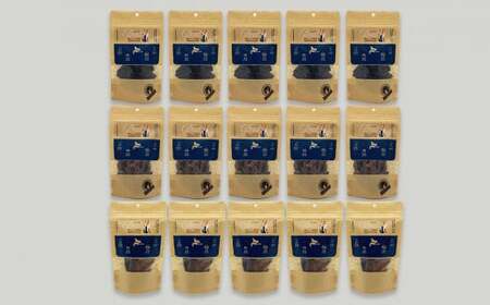 愛犬用★無添加おやつ★エゾ鹿尽くし3点セット（各5パック）計400g≪REAL DOG FOOD≫_Y020-0569