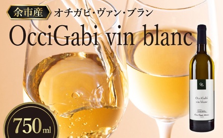 【OcciGabi Winery】オチガビ・ヴァン・ブラン 【余市のワイン】 余市 北海道 白ワイン ミュラートゥルガウ ケルナー シャルドネ ワイン 余市のワイン 北海道のワイン 日本のワイン 国産ワイン おすすめワイン _Y012-0092