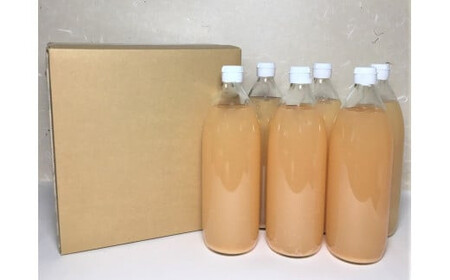 余市まるごと搾り リンゴジュース 6本セット_Y015-0012