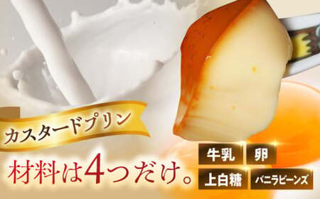 【全6回定期便】昔ながらのカスタードプリン4個セット  ／ お菓子・スイーツ プリン[ASAY014]