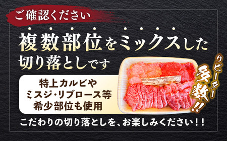 【全6回定期便】【葉山牛】1kg　焼肉用ミックス（ロース、モモ、カルビ等 4種類 ) ／ 牛肉 黒毛和牛 神奈川県 特産品【葉山牛ステーキレストラン 角車】[ASBD035]