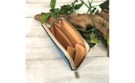 イタリアンシュリンクレザー（本革）フルラウンドファスナーコインケース ファッション小物 財布 小銭入れ 革小物 ハンドメイド 柔らかい手触り イタリアンレザー ミニ財布  黒