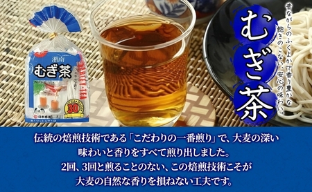 大麦麺 200g×10入 麦茶 10g×30パック 詰め合わせ ざる麺 麺 主食 温かい 冷たい つゆ めんつゆ ノンカフェイン 茶 お茶 水出し 煮出し ホット アイス 水分補給 飲料 グルメ アレンジ 素朴 大麦 麦 香ばしい 日本精麦 送料無料 寒川町 神奈川県