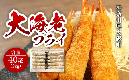 大海老フライ40尾 約2kg | エビフライ 冷凍 冷凍食品 神奈川県 大磯町