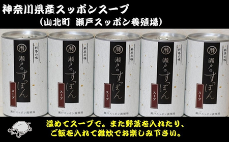 神奈川県産すっぽんスープ １８０g×5本 【 すっぽん スープ 国産