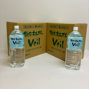 【定期便3ヶ月】飲むおんせんベール2L×6本入【2箱セット】【 温泉水 温泉純度100％ 保存水 防災 神奈川県 山北町 】