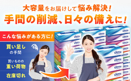 クリネックス 60箱 ボックスティッシュ ティッシュペーパー【年内発送】 [BDBH001-1]