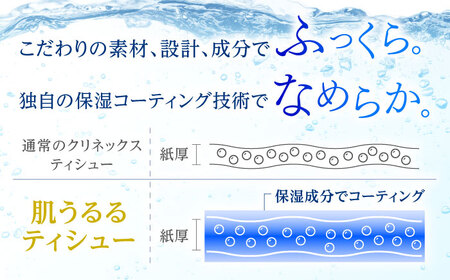 【年内発送】クリネックス ティシュー ローション肌うるる 10箱 [BDBH004-1]ティッシュ ティッシュペーパー