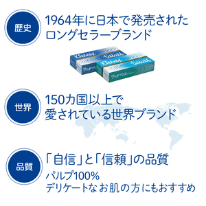 クリネックスティシュー プレミアム 3箱パック｜クリネックス ティシュー ティッシュ [0142]