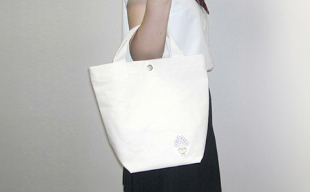 綿帆布トートバッグ小  [BDAC002]トートバッグ