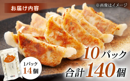 【年内発送】【10パック】餃子屋ヒロの ほんのりにんにく餃子 ぎょうざ[BDAS005-4]