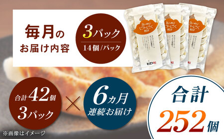 【全6回定期便】【3パック】餃子屋ヒロの ほんのりにんにく餃子 ぎょうざ[BDAS014]