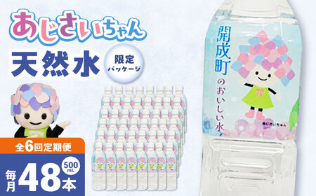 ミネラルウォーター【全6回定期便（毎月お届け）】ミネラルウォーター （500mL×24本）2箱 [BDBE003-11]