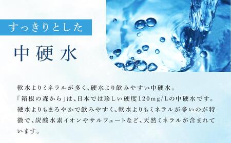ナチュラルミネラルウォーター　箱根の森から　500ml×24本［ミネラル］