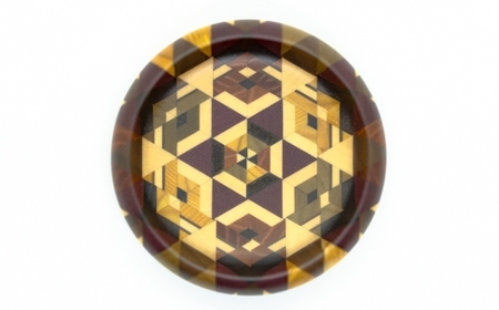 ≪箱根寄木細工≫アクセサリートレイ［工芸品工芸品］ | 神奈川県箱根