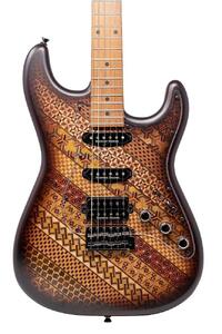 箱根寄木細工楽器【エレキギター：Sengoku】＊実用新案登録済＊［楽器