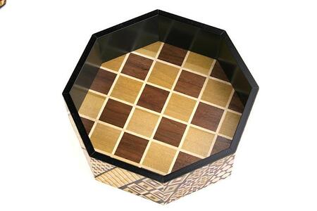 寄木細工 八角菓子器 小寄木［工芸品工芸品］ | 神奈川県箱根町