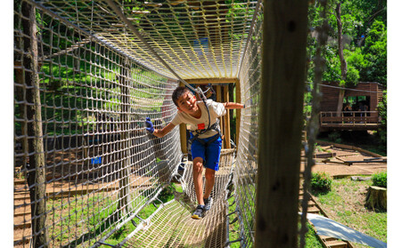 キャノピーコース体験チケット(初級コース)［チケット］