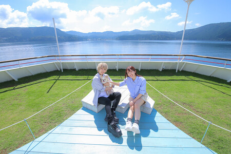 芦ノ湖遊覧船　1日フリー乗車券＋ワンちゃん2匹まで［チケットチケット］