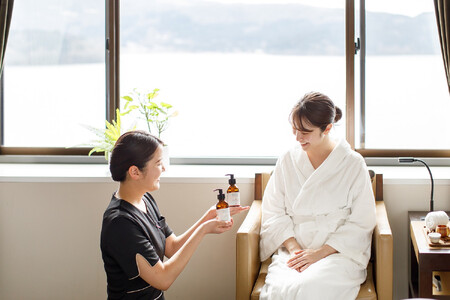 山のホテル スパ ボディ&フェイシャル&ヘッドトリートメント150分