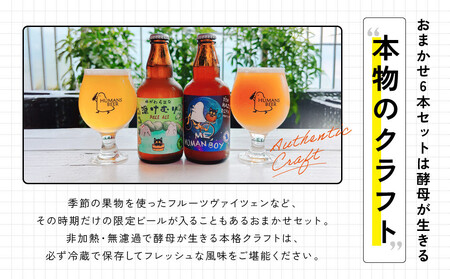 湯河原温泉のクラフトビール【ヒューマンズビア】おまかせ6本セット | 湯河原町 湯河原温泉 クラフトビール おまかせセット 醸造所