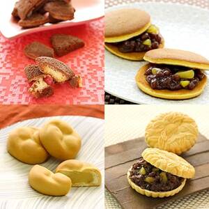 大人気4点セット(御炭山最中・獅子舞・どら焼き・チョコラスク)【配送不可地域：離島】【1004742】