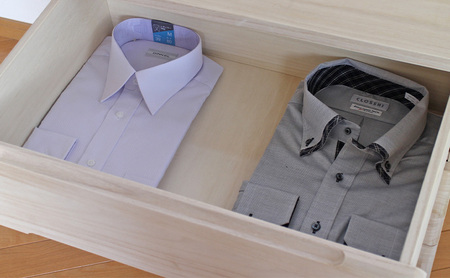 総桐3段チェスト60cm幅　無塗装　柔らかい丸面タイプ 雑貨 日用品 インテリア 工芸品 シンプル お手頃 使いやすい 便利 たっぷり 収納 木のぬくもり 