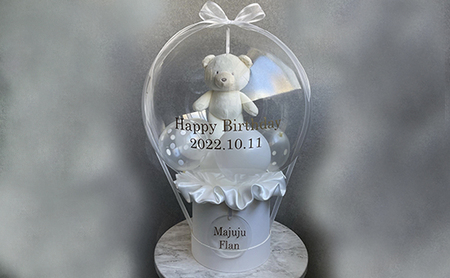 Bear くまちゃんぬいぐるみ■white インテリア