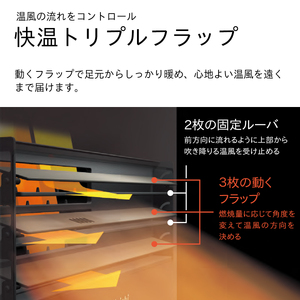 石油ファンヒーター　FW-3724SGX 新潟市 家電 ダイニチ工業 ストーンブラック