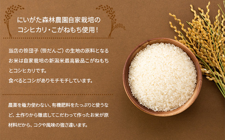 森林農園の笹団子 こしあん15個 スイーツ だんご お菓子 和菓子