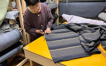 亀田縞　扇子セット 雑貨 日用品 ファッション小物 