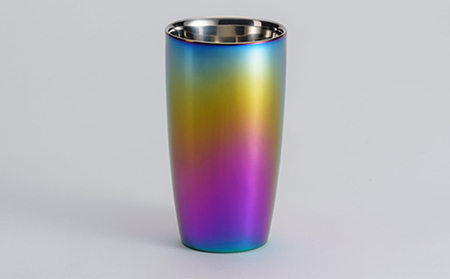 LIFE UW FACTORY タンブラーカラー（ラインなし） 食器 グラス コップ 雑貨 加工品  レインボー