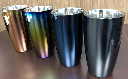 LIFE UW FACTORY タンブラーカラー（ラインなし） 食器 グラス コップ 雑貨 加工品  レインボー