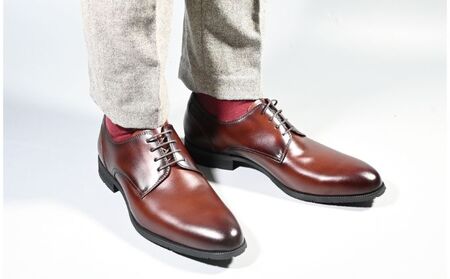 ビジネスシューズ 防水・透湿・防滑 KJ621 BR【ブラウン】 ファッション ファッション小物 靴 日本製 社会人 会社員 メンズ 男性用 牛革 紳士靴 26cm