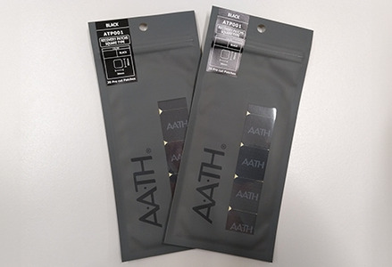 I4-62B【カラー：ブラック】リカバリーウェアA.A.TH/リカバリーパッチ スクエアタイプ2セット（品番：ATP001）