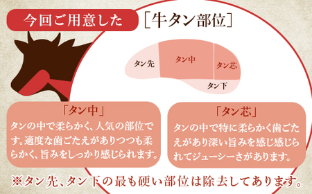 76-A8ローストビーフ牛タン（塩レモンだれ付）400ｇ