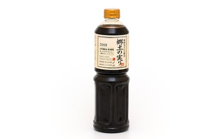 70-02新潟県産醤油「郷土の実り1L」3本詰