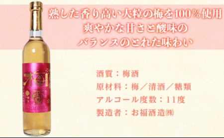 C1-77長岡リキュールセット柚子＆梅酒（500ml×2本）