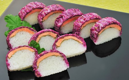 E3-01にいがた菊鮭寿し（240g×2本）