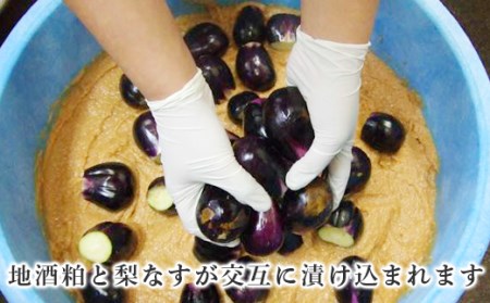 81-19梨なすの黄金漬（3個入×5袋）