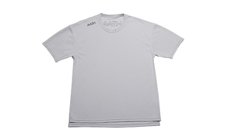 I4-04【カラー：クールグレイ サイズ：O】リカバリーウェア A.A.TH/ ハーフTシャツ（品番：AAJ99301）