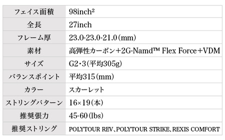 97-T14 YONEX（ヨネックス）VCORE98 硬式テニスラケット【ストリング
