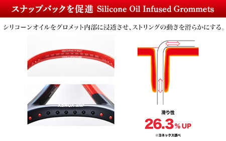 97-T16A YONEX（ヨネックス）VCORE100　硬式テニスラケット【ストリング（ガット）付き】