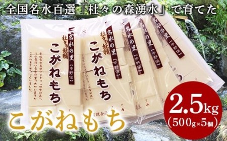 43-01杜々の妖精こがねもち2.5kg(500g×5袋)