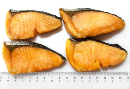 H7-43【訳あり】レンジで簡単調理 銀鮭塩焼き・「骨なし」さば塩焼き40切（約1200g）