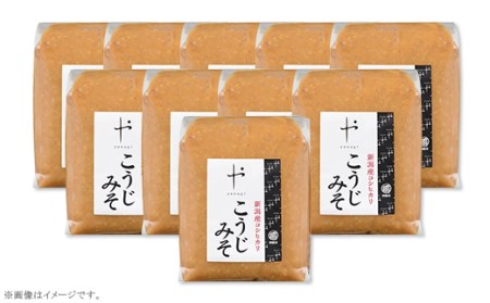 81-14Aコシヒカリ使用こうじみそ　1kg×10個