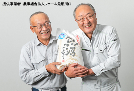 H0-7M101A新潟県魚沼産コシヒカリ（長岡川口地域）無洗米10kg（5kg×2袋）