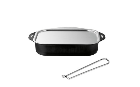 Glee-ru 取っ手が外せるグリルパン３点セット オール熱源対応 キッチン用品 [TAKAGI] 【011S162】