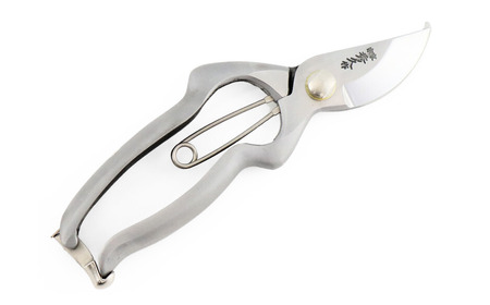 ステンレス剪定鋏 525（ハサミポーチR5付） [外山刃物] 燕三条製 盆栽 プロ仕様 宗家秀久